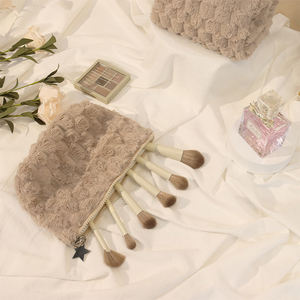 <span class=keywords><strong>Sac</strong></span> <span class=keywords><strong>de</strong></span> maquillage cosmétique <span class=keywords><strong>de</strong></span> haute qualité pour femmes, grande capacité, portable, pliable, avec poignée souple, motif personnalisable, adapté aux voyages - Product Image 4