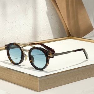 JMM DELAGE 45-25-147 Lunettes de soleil pour hommes et femmes de qualité supérieure, lunettes de soleil de créateur, style punk classique, luxe, en acétate, UV400, avec boîte - Product Image 1
