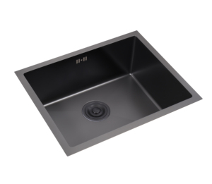 Évier simple nano fait main gain de place 500x440mm 5044-ZG |   Comptoir 201 SS avec traitement de surface NANO, facile à nettoyer, installation en encastré - Product Image 3