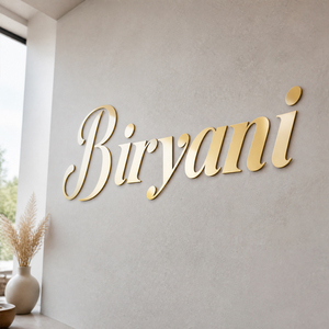Small Metal Plastic Chromed <b>Letters</b>/emblems Company <b>Wall</b> logo Business Sign - Product Image 1