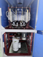 Machine semi-automatique de moulage de bouteilles en PET avec moteur de pompe à roulement de cylindre rotatif - Bonne qualité