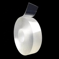 Cinta Nano Acrílica Invisible de Doble Cara Activada por Agua, Membrana Impermeable Ultrafina, Adhesivo Sensible a la Presión para el Hogar