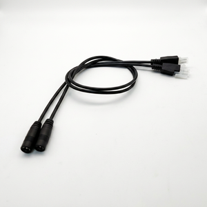 5557 4.2mm 间距 2 针转 <span class=keywords><strong>DC</strong></span> 5.5x2.1mm 母头连接器电源线 22AWG 电缆，用于 PC 电源和电池充电系统 - Product Image 3