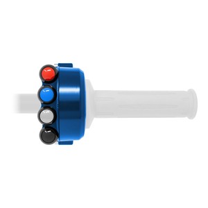 Cache de commande d'accélérateur avec interrupteur de guidon intégré pour BMW S 1000 RR (Bleu) - Product Image 6