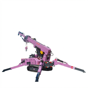 Minigrúa Araña sobre Orugas, Accesorio para Grúa Araña, Capacidad <span class=keywords><strong>de</strong></span> Elevación <span class=keywords><strong>de</strong></span> 2, 3 y 5 Toneladas, Grúa Araña Usada con Brazo Articulado en Venta - Product Image 2