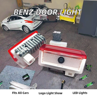Nouveau projecteur de logo fantôme LED pour portière de voiture Mercedes-Benz Classe C (W205) Classe E (W212) Classe M (W166) 12V