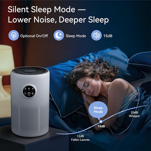 <span class=keywords><strong>Purificateur</strong></span> <span class=keywords><strong>d</strong></span>'<span class=keywords><strong>air</strong></span> portable électrique avec filtre HEPA H13 et aromathérapie, pour les fumeurs, les chambres et les hôtels - Product Image 4