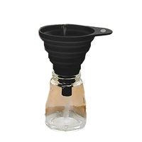 Mini entonnoir pliable en silicone de qualité alimentaire durable Entonnoir liquide souple Gadgets de cuisine pour usage domestique