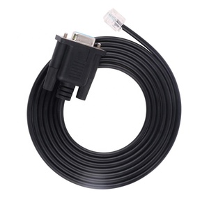 6FT Cắm và chơi RS232 DB9 nối tiếp để RJ11 cáp DB9 để RJ11 RS232 6P4C giao diện điều khiển cáp - Product Image 6