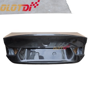 CSL Style Carbon Fiber Rear Trunk Spoiler Wing Ducktail <b>Boot</b> Body Kits for BMW F80 M3 F30 Body Parts - Product Image 1