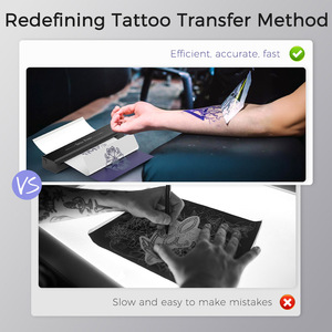 Newyes xách tay không dây Tiny Tattoo Stencil máy in Tattoo Máy Photocopy Máy TATTOO chuyển máy in - Product Image 6