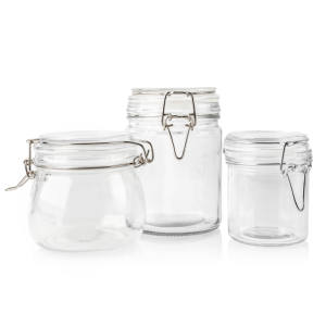 RTS 100 pièces / <span class=keywords><strong>Lot</strong></span> 200 ml Pot rond en PET à clip supérieur, portable, neuf, pour emballage alimentaire (algues, boue, bonbons) - Product Image 6