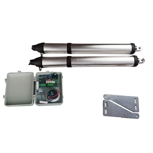 Abridor de puerta abatible doble Smart Home con <span class=keywords><strong>motor</strong></span> de CC Diseño moderno Puerta abatible hacia adentro/hacia afuera para villas - Product Image 1