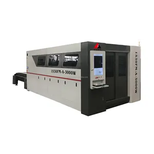 Automatic Laser Cutting Machines for steel plate sheet metal 3kw 6kw 8kw Exchanging Worktable laser cutter machines CE granted