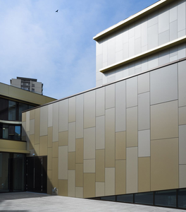 Chống cháy không thấm nước UV chống lại bền bên ngoài tấm Tường Ngoài Trời Phenolic Hội Đồng Quản Trị mặt tiền Ốp HPL tấm - Product Image 2