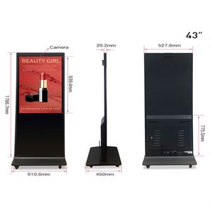 43 50 55 65 inch dọc <span class=keywords><strong>Android</strong></span> cảm ứng quảng cáo nhà hàng Màn hình hiển thị quảng cáo tiếp thị thiết bị kỹ thuật số biển - Product Image 2