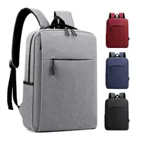 Dizüstü sırt çantası iş erkek kadın seyahat sırt çantası ile USB şarj özel Logo açık bilgisayar su geçirmez sırt çantası