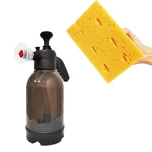 Pulvérisateur à mousse manuel 2L, pistolet à mousse, buse à mousse, bouteille de lavage de voiture, nettoyage des vitres de voiture, pour le lavage de voiture et de la maison - Product Image 2