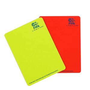 <span class=keywords><strong>Livre</strong></span> de scores et de cartons rouges et jaunes pour arbitre de football avec logo personnalisé - Product Image 5