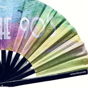 พัดไม้ไผ่ขนาดใหญ่แบบสั่งทำพิเศษ พิมพ์ลายดิจิทัล เป็นมิตรกับสิ่งแวดล้อม ศิลปะพื้นบ้านแบบดั้งเดิม สำหรับตรุษจีน ปีใหม่ ทำเองได้ - Product Image 2