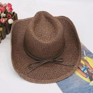 Factory Beach Travel Wholesale Wide Brim Roll up <b>Straw</b> <b>Hats</b> Wholesale Panama <b>Straw</b> Cowboy <b>Hats</b> - Product Image 5