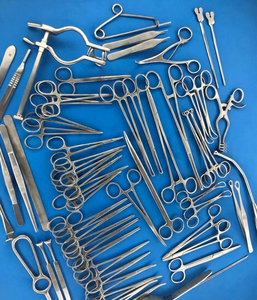 Juego de Instrumentos Quirúrgicos Básicos para Laparotomía, 60 Piezas, Instrumentos de Cirugía General, Acero Inoxidable Alemán, CE ISO OEM - Product Image 2