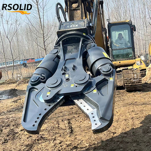 Cizalla Hidráulica de Doble Cilindro para Excavadora Rsoliddiesel, Accesorio para Desguace de Chatarra y Desmontaje de Vehículos 360 °   Rotación - Product Image 4