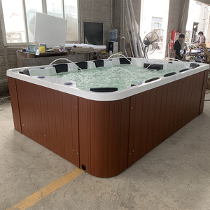 <span class=keywords><strong>Jacuzzi</strong></span> Cabine 10 Personnes, Piscine Spa Extérieure, Bain à remous, Baignoire Spa, Baignoire de récupération thermique en pierre, Cabine de sauna - Product Image 6