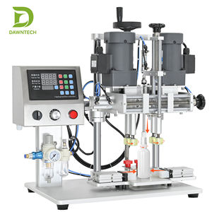 Máquina Tapadora Eléctrica de Cuatro Ruedas de Sobremesa para Botellas de Plástico y Vidrio, para Jugos, Aceite, Salsas, Cosméticos, Agua, Bebidas, Champú - Product Image 2