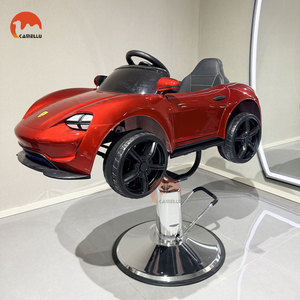 Chaise de coiffure électrique pour enfants, design voiture de salon, pour coiffure bébé - Product Image 1