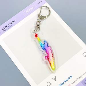 Venta al por mayor, precio <span class=keywords><strong>de</strong></span> fábrica, gran oferta: Mini llavero colgante <span class=keywords><strong>de</strong></span> acrílico <span class=keywords><strong>Mine</strong></span>-craft <span class=keywords><strong>de</strong></span> 4-7 cm, personalizable para colgar en la bolsa. - Product Image 5