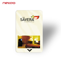 Carte-clé d'hôtel cryptée à impression personnalisée Carte d'hôtel RFID de haute sécurité Carte-clé à verrouillage sécurisé de contrôle d'accès