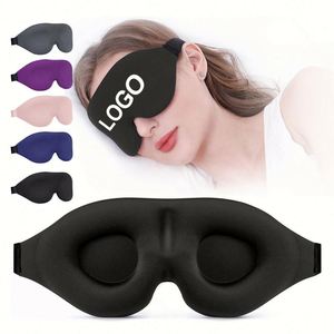 Antifaz para Dormir 3D con Bloqueo de Luz, Regalo Promocional, para Mujer, Viajes al Aire Libre, Poliéster Transpirable, Color Personalizado, Impresión Serigráfica - Product Image 1