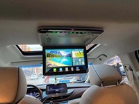 Écran LCD MP5 pour voiture, montage sur toit, 11,6 13,3 15,6 pouces, IPS 1080P HD, prend en charge la vidéo 8K, écran rabattable