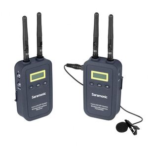 Saramonic Vmiclink5 HiFi <strong>5.8GHz</strong> 3-Channel <strong>Transmitter</strong> <strong>Receiver</strong> <strong>Wireless</strong> Lavalier Microphone System for DSLR Camera