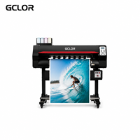 Impresora Eco Solvente Compacta GCLOR Easyjet 701 702 de 650 mm con 1 o 2 Cabezales Epson F1080 I3200 para Impresión de Vinilos Adhesivos