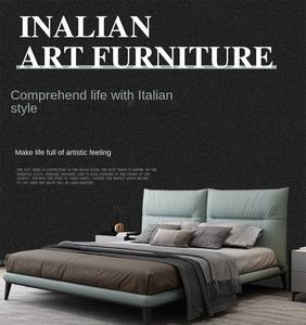 CK03, muebles modernos para el hogar, cama doble de pared tamaño King, muebles de dormitorio de 1,8 m con marco de cama de madera, cama de matrimonio, 3 años de garantía - Product Image 5