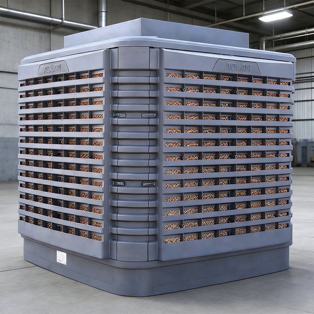 High Airflow Portable Industrial Air Cooler with Large Water Tank for Factory Workshop Outdoor Use