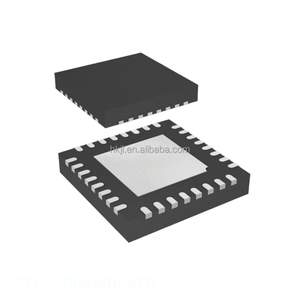 Composants électroniques de canal de fabrication embarquée STM32G0B1KBU6TR, puce électronique IC MCU 32 bits 128 Ko FLSH 32UFQFPN, 32 UFQFN à contacts apparents - Product Image 1