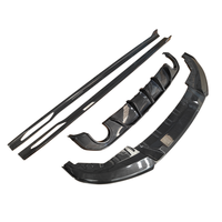 Nouveau style kit carrosserie léger en fibre de carbone amélioré pour BMW Série 4 G26, comprenant lèvre de pare-chocs avant, diffuseur arrière et jupes latérales