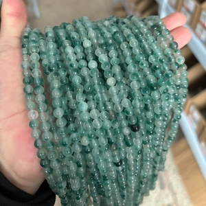 Compre Cuentas de Piedras Naturales HLC, Cuentas Sueltas de Turquesa en Hilo, Cuentas Sueltas de Piedras Preciosas Lisas para Joyería DIY, Regalos y Boutiques - Product Image 4