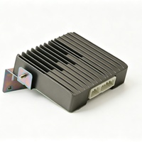 Amplificateur de puissance audio pour voiture 4 canaux 200 Watts 4Ω Classe AB avec boîtier en alliage d'aluminium