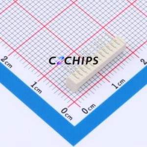 ZX-MX1.25-12PWZ Wire-to-Board Pin Header Bent Lead Through Hole,P=1.25mm 1x12P 1.25mm Right Angle Insert PicoBlade (MX 1.25) - Product Image 2