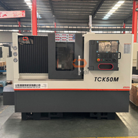 Centro de Torneado CNC de Alta Resistencia TCK50M con Control GSK y 12 Estaciones de Herramientas