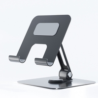 Support de téléphone de bureau rotatif et pliable à 360° pour articles divers, vente en gros usine