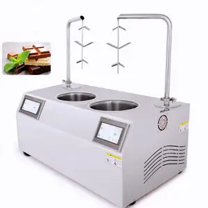 Automatic chocolate dispenser tempering machine 220/110v 1 kw Chocolate tempering machine chocolate glaze equipment