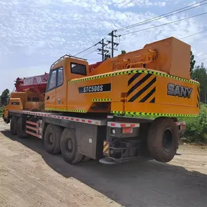 Grues mobiles d'occasion de grue de camion Sany Stc500 d'occasion de 50 tonnes à vendre