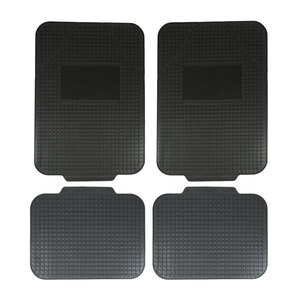 Set di tappetini per auto 4 pezzi pesanti in gomma spessa impermeabile antiscivolo in materiale plastico di lusso in stile Business adatto per il modello TT - Product Image 2