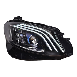 DOS Auto <span class=keywords><strong>pour</strong></span> Mercedes-Benz Classe E W213 Ensemble de phares 16-20 Phare modifié avec style Maybach Feux de jour à LED - Product Image 5