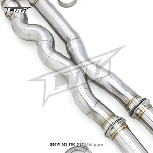 Tuyaux d'échappement OEM Ready Ship pour BMW M3 M4 F80 F82 F83 S55 3.0T 2014-2019 SS304 Système d'échappement de voiture Midpipe de longueur égale - Product Image 5
